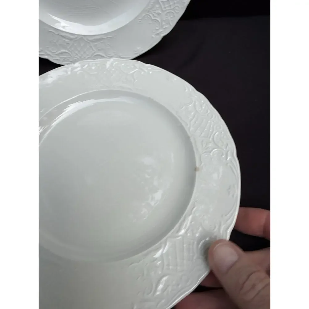 5 Johnson Brothers Richmond White Bread & Butter Salad Plates 8”